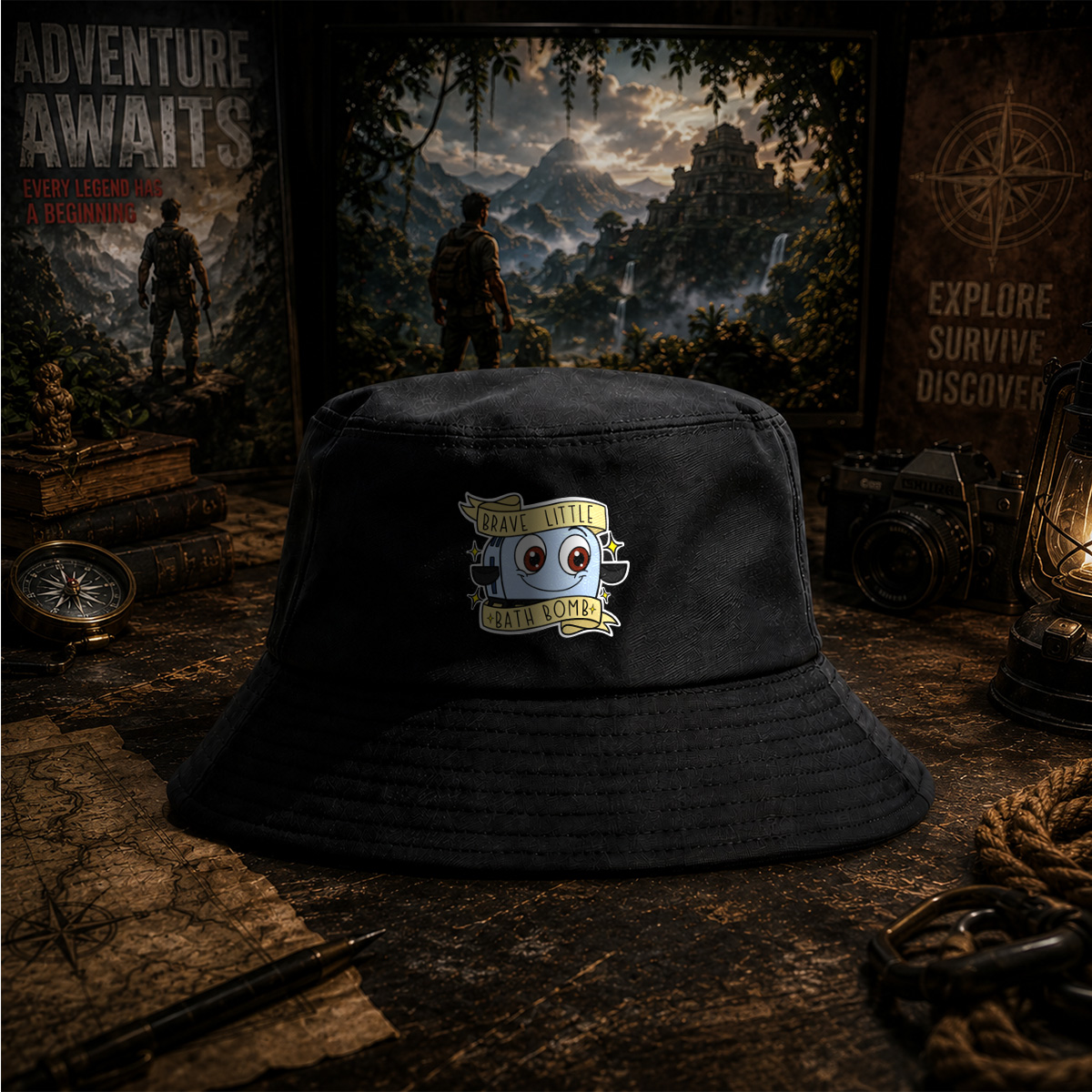 Brave Little Bath Bomb - Fisherman's Hat