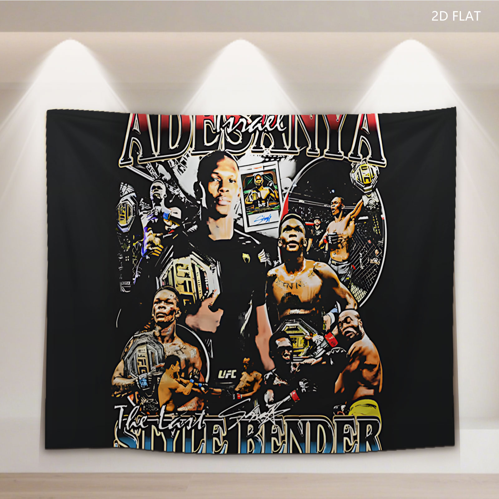 Israel Adesanya: The Last Style Bender UFC Champion - Tapestry