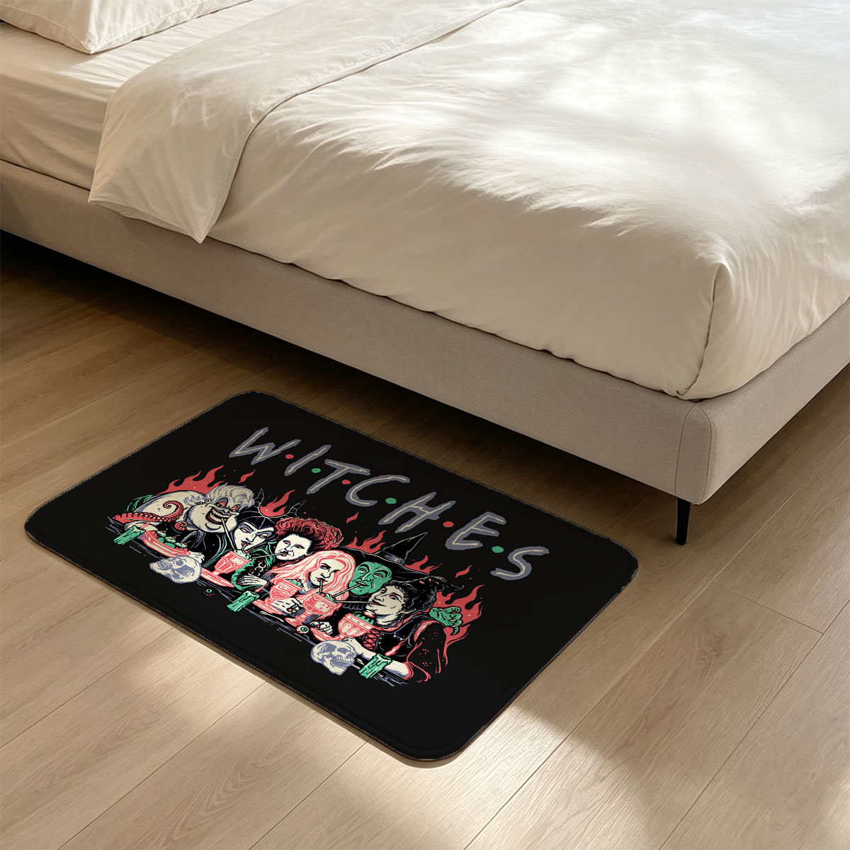 Witches: A Gathering of Iconic Villains and Characters - Flannel floor mat