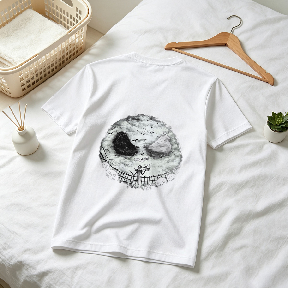 The Nightmare Before Christmas: Jack Skellington and Zero - Tee