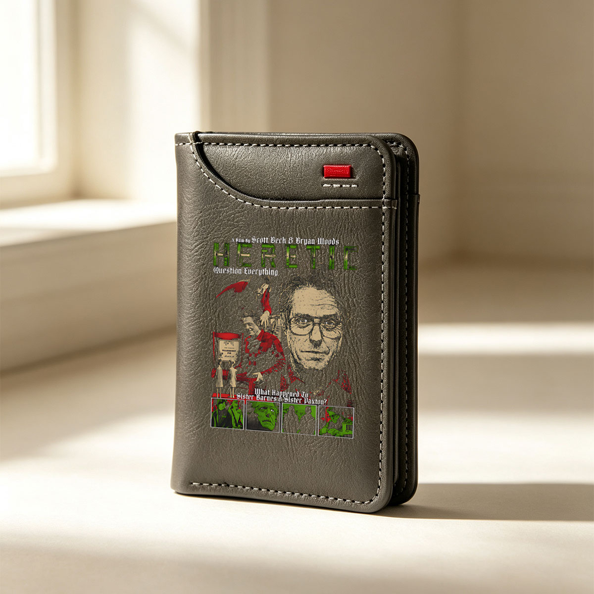 Heretic: Sister Barnes & Sister Paxton Mystery – Scott Beck & Bryan Woods Film - Vertical Style Wallet