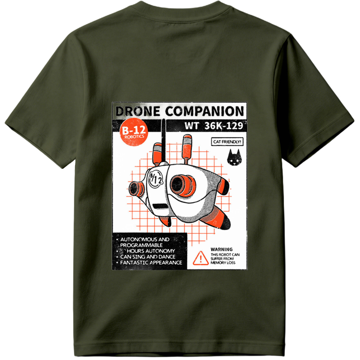 Drone Companion B-12 Robotics WT 36K-129 - Tee