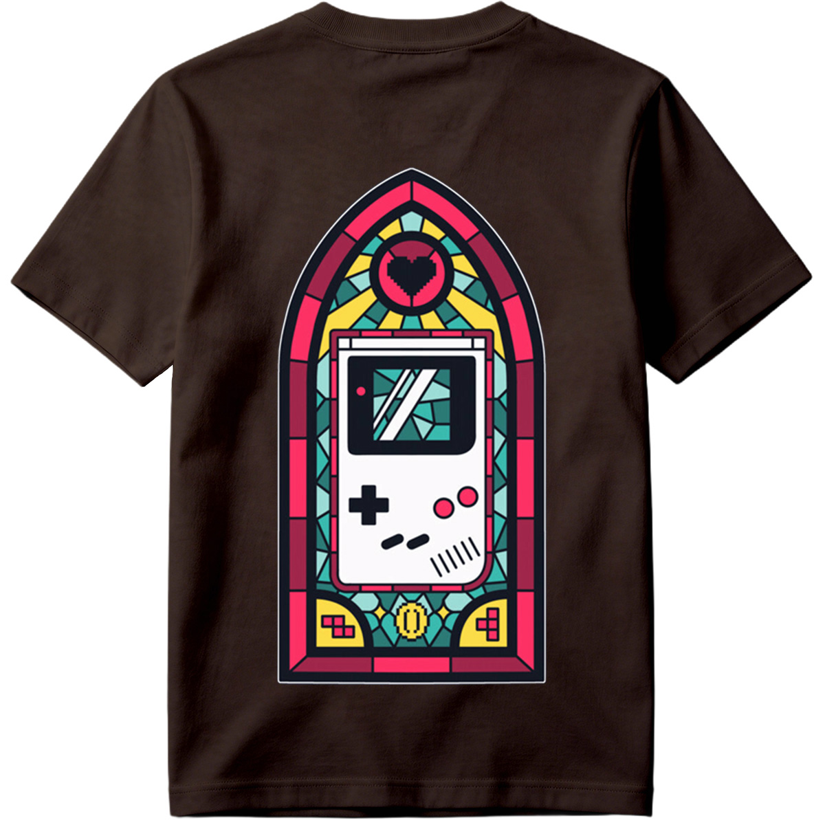 Stained Glass Game Boy - Tee