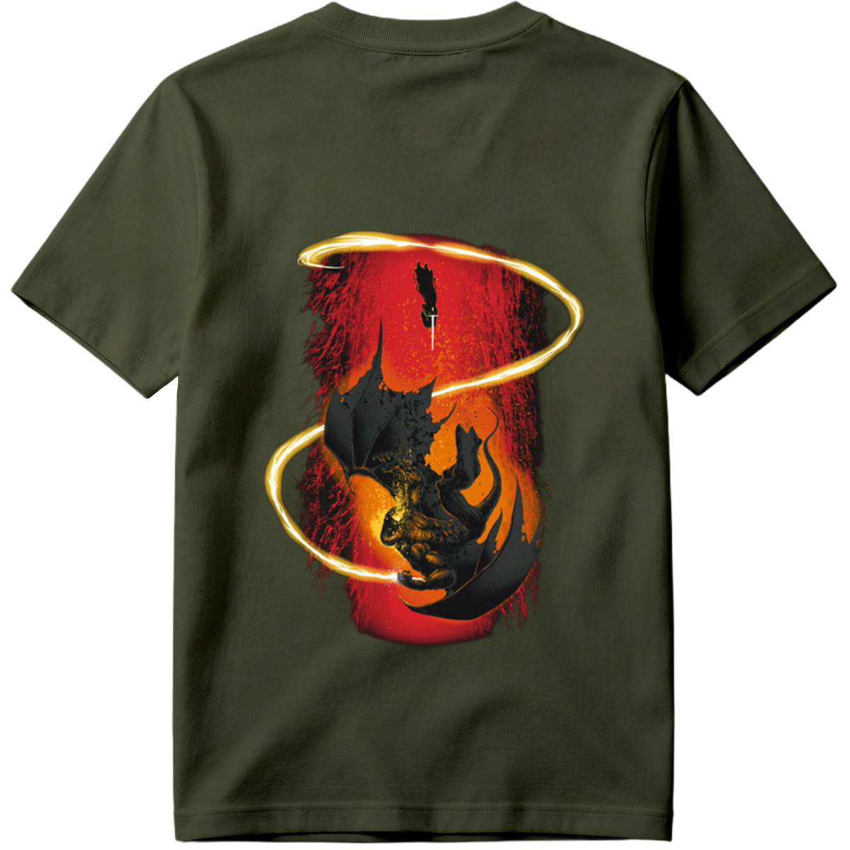 Dragon's Flame: The Shadow and the Sword - Tee