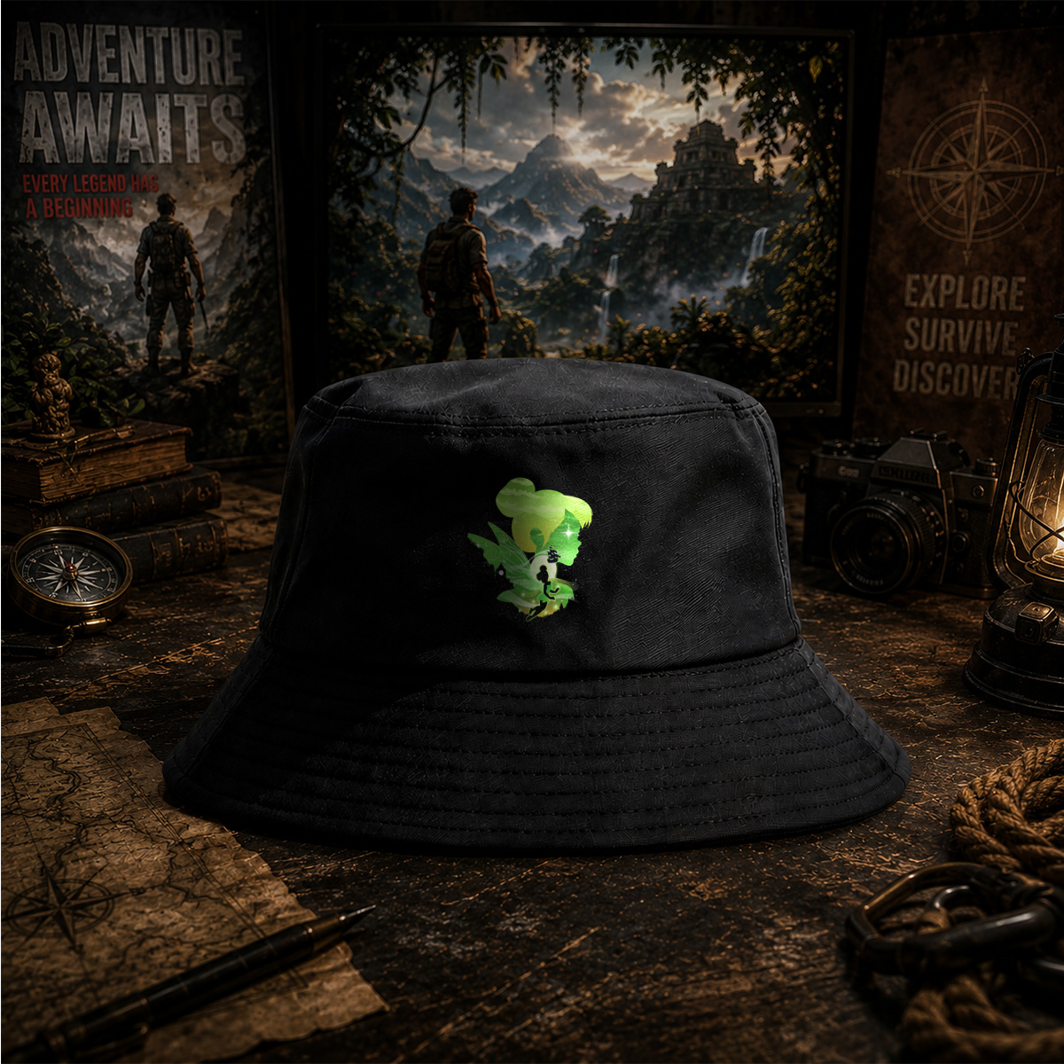 Peter Pan and Tinker Bell in Neverland - Fisherman's Hat