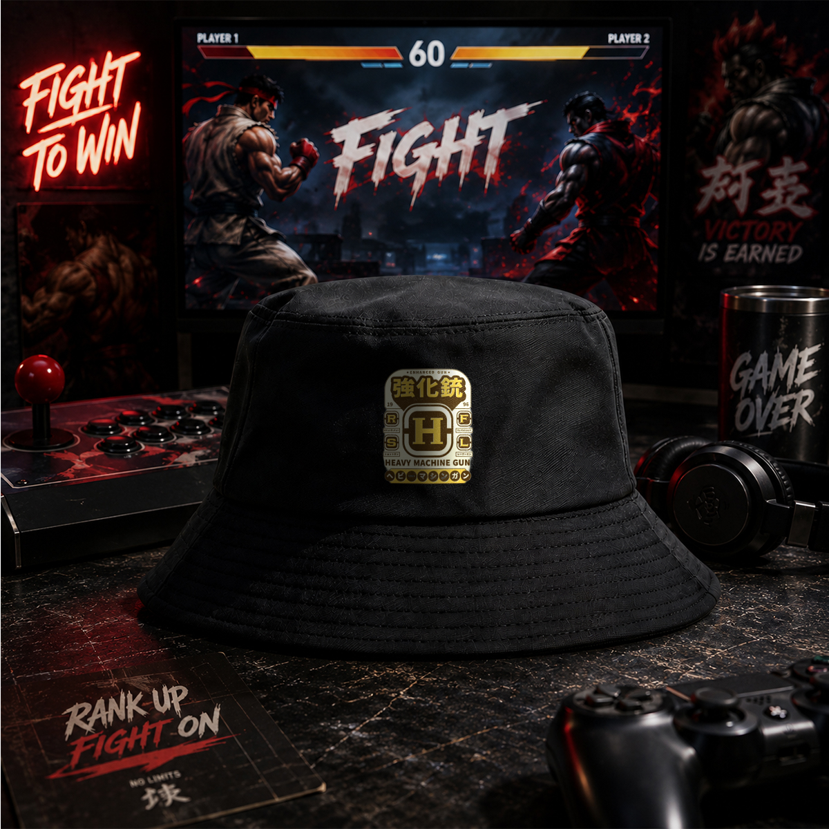 Enhanced Gun: Heavy Machine Gun H - Fisherman's Hat