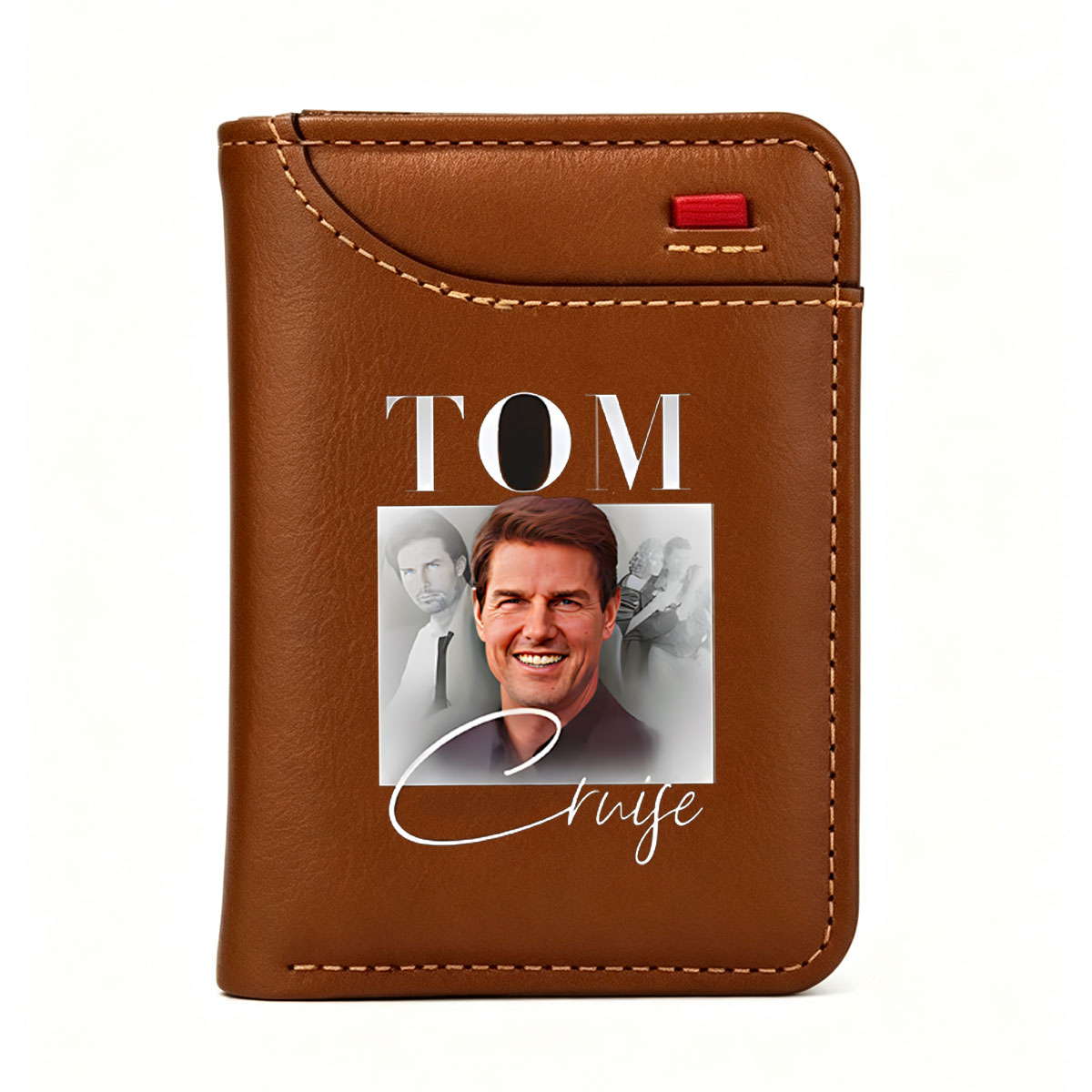 Tom Cruise: Hollywood Icon and Action Star - Vertical Style Wallet