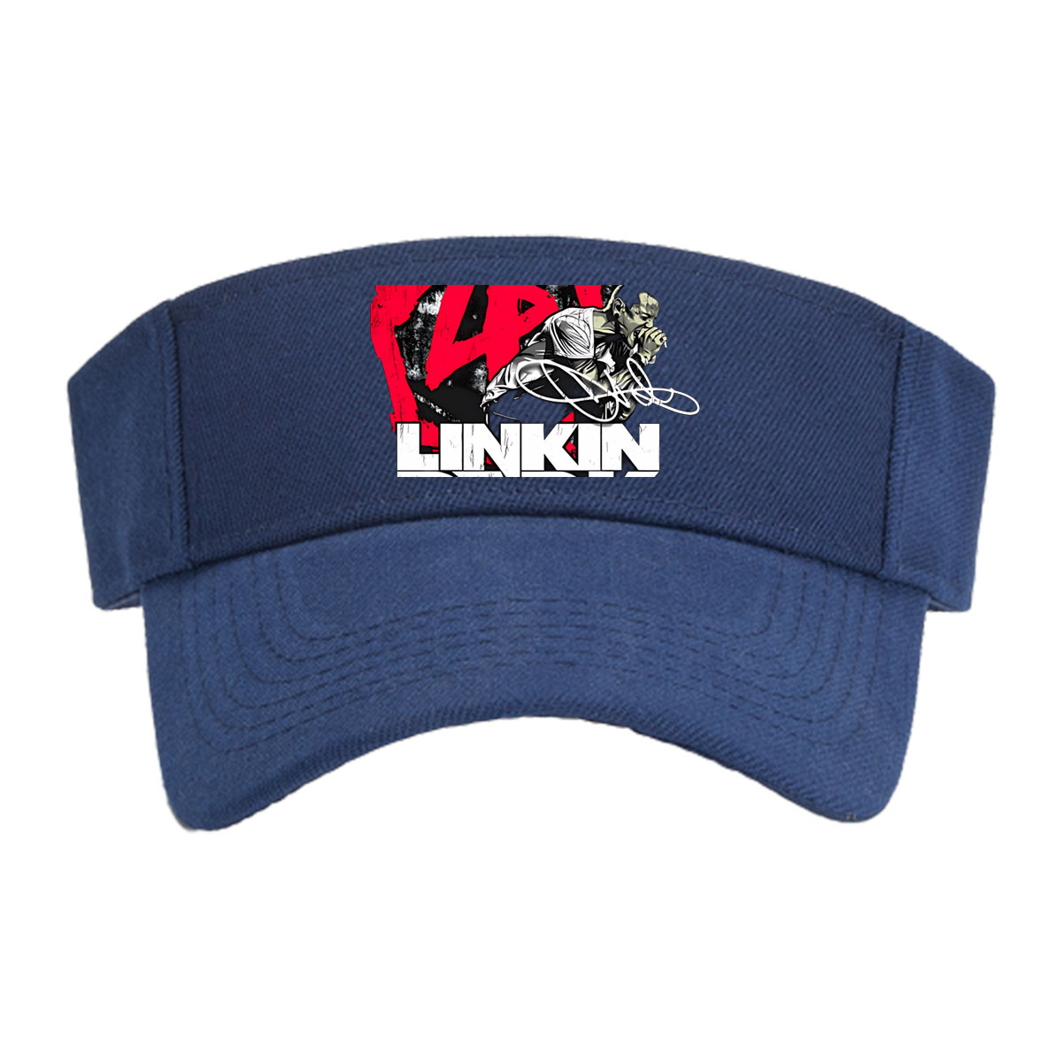 Linkin Park - Chester Bennington Singing with Band Logo -  Visor cap