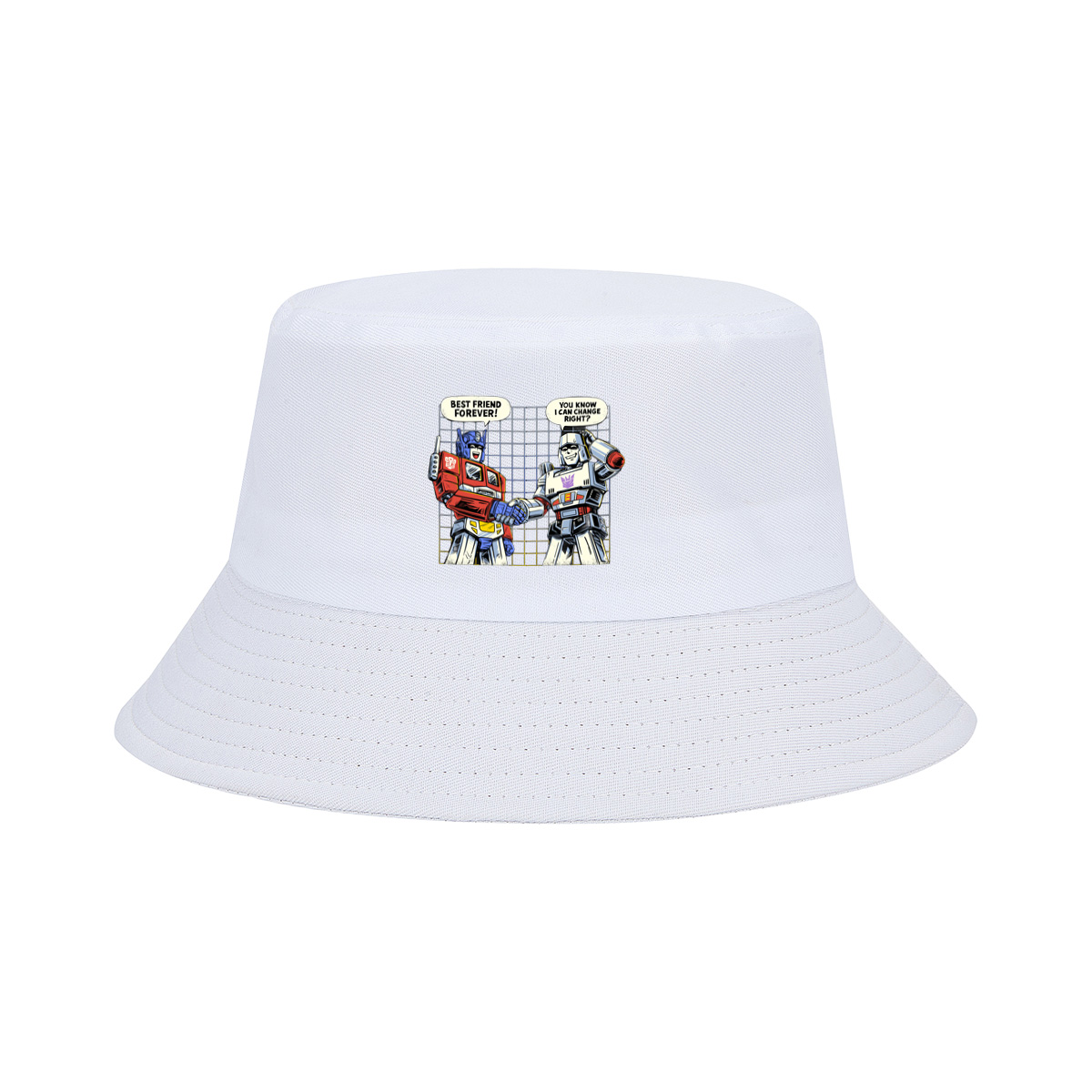 Transformers: Optimus Prime and Megatron Best Friends Forever - Fisherman's Hat