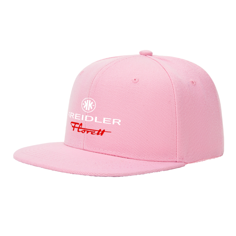 Flat Brim Baseball Cap Kreidler Florett Logo Print Streetwear Underground Skate Style for Basketball Courts Skate Parks and Urban Exploration Skaters Rappers Streetwear Enthusiasts