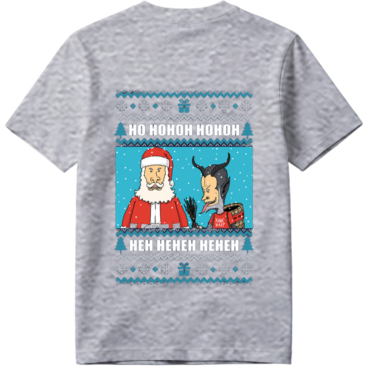 Santa and the Xmas Beast: Ho Ho Ho, Heh Heh Heh - Tee