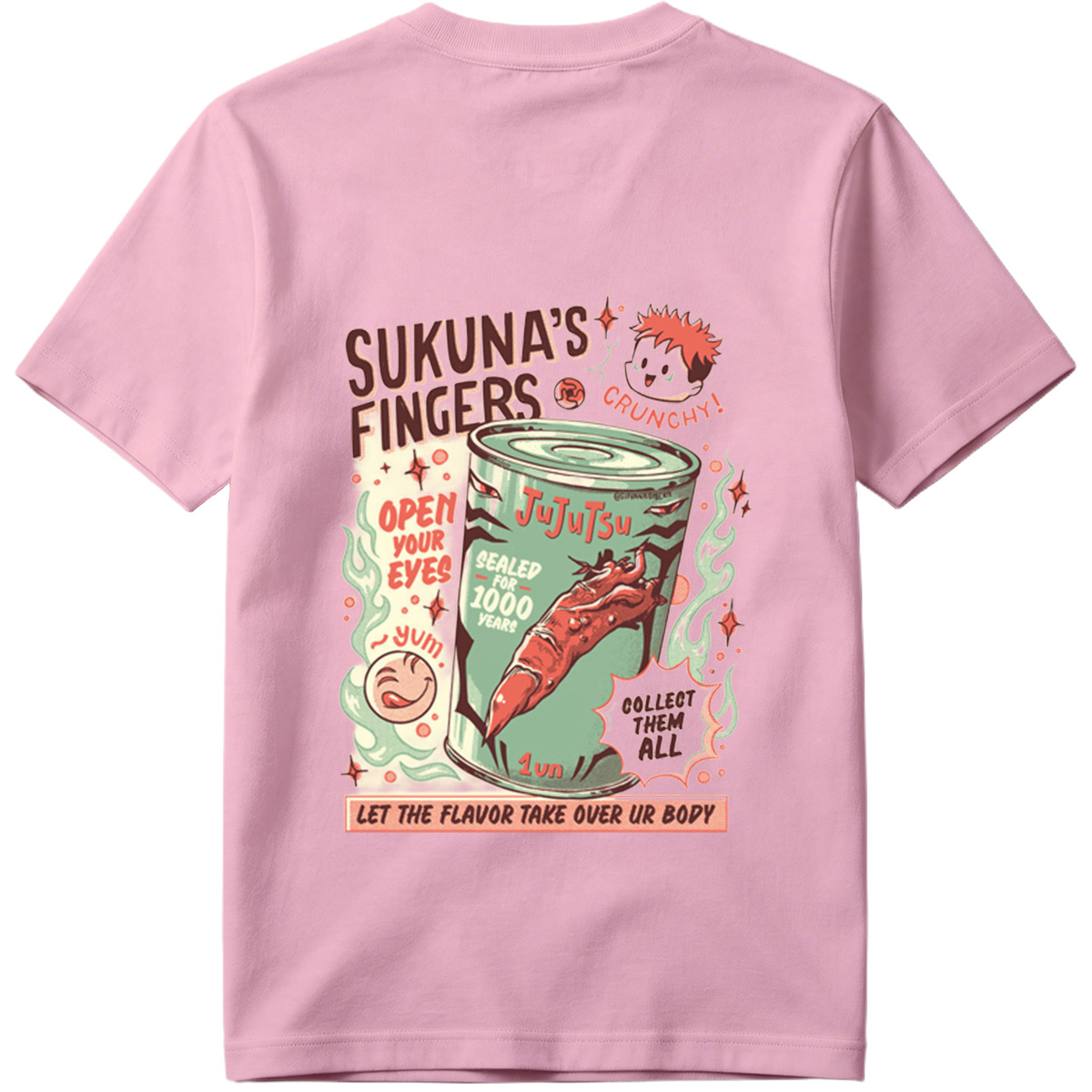 Sukuna's Fingers: Jujutsu Kaisen Snack Parody - Tee