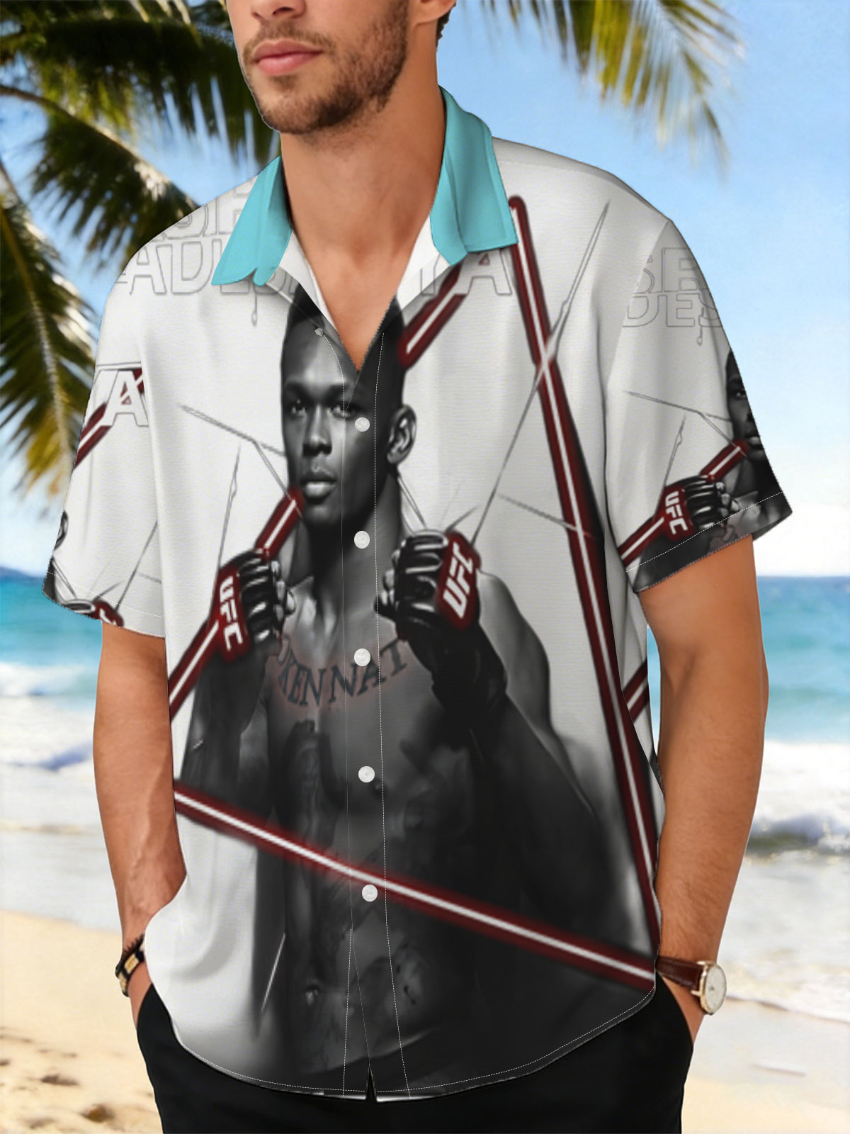 Israel Adesanya UFC Fighter Portrait -  Shirt