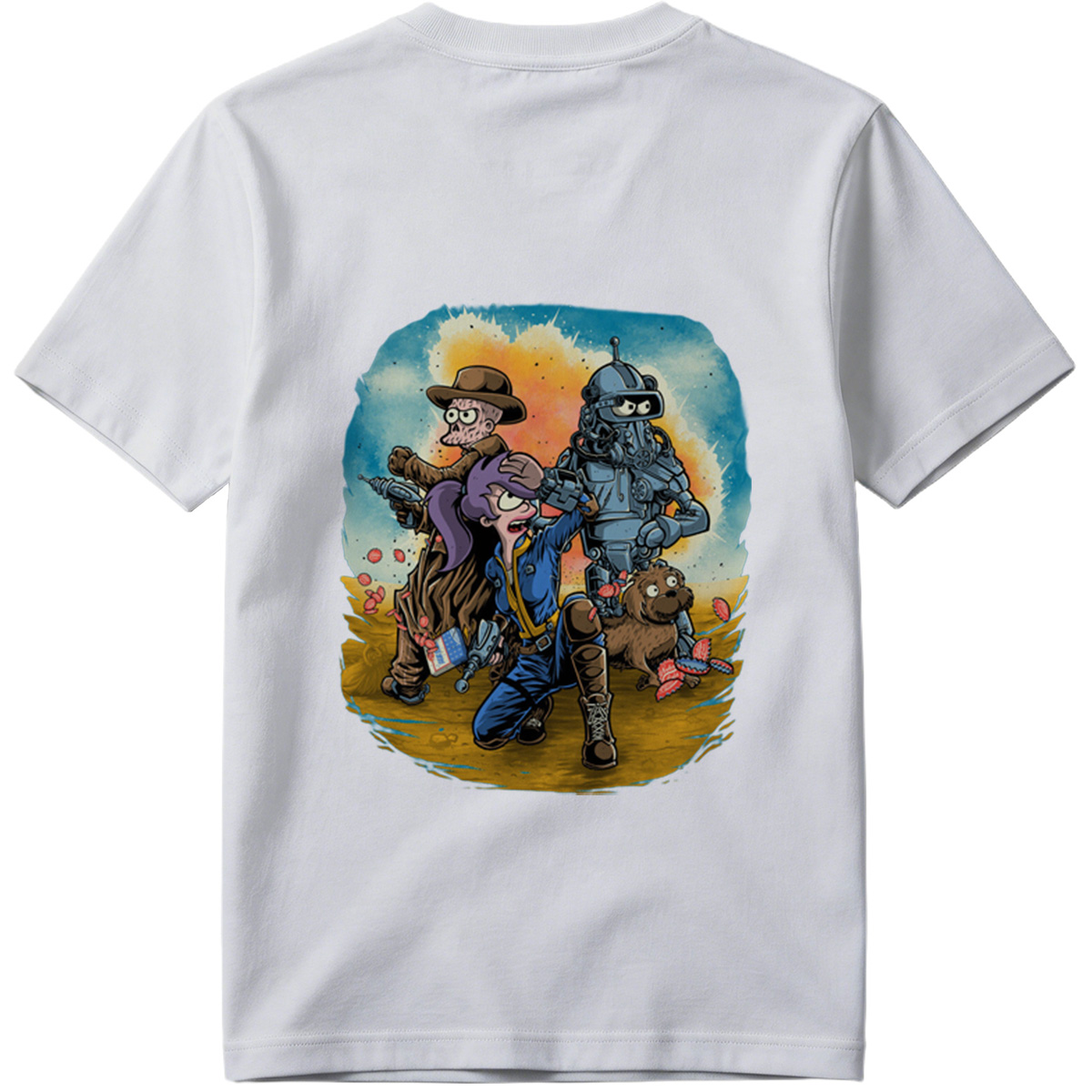 Futurama: Fry, Bender, and Leela Adventure - Tee