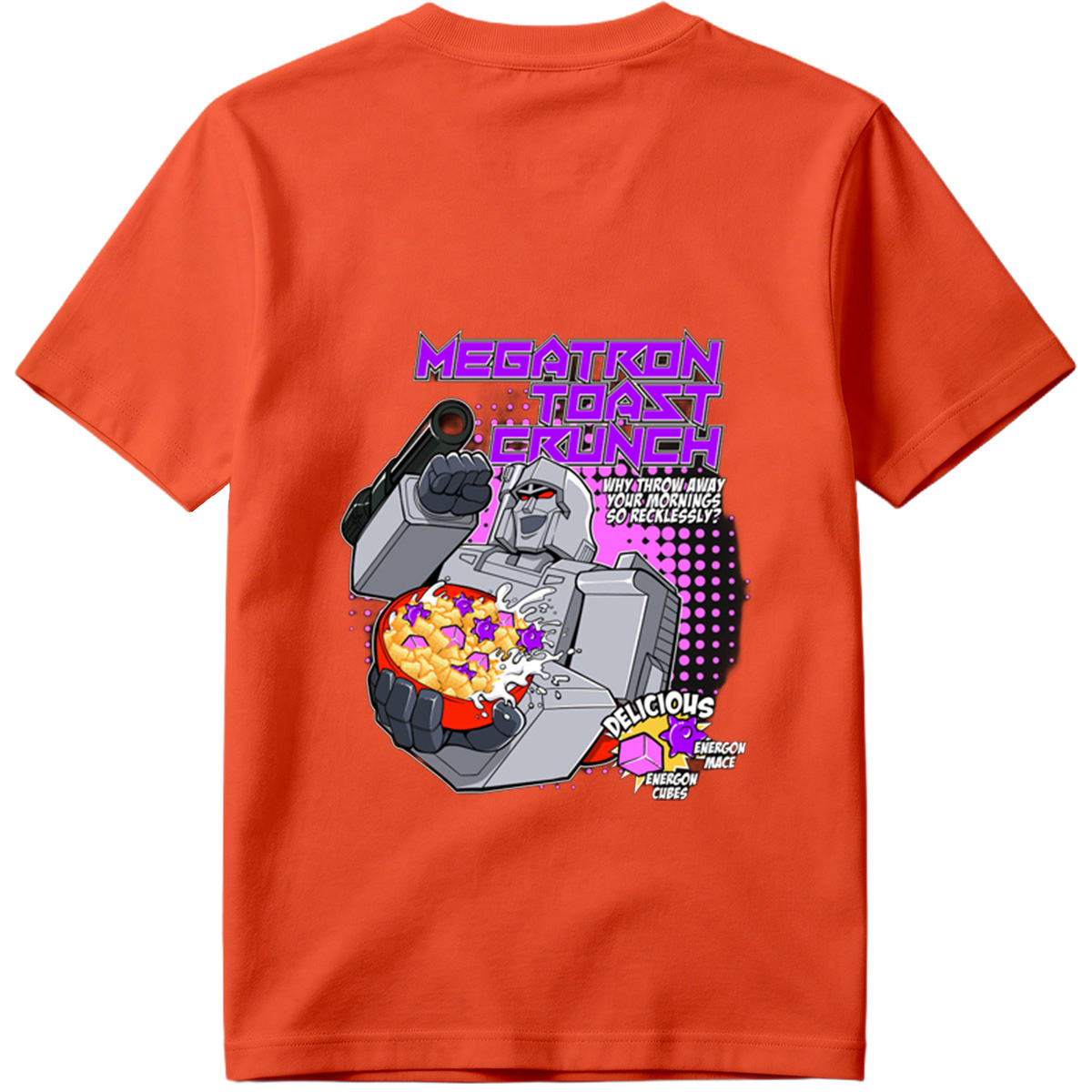 Megatron Toast Crunch - Transformers Cereal Parody - Tee