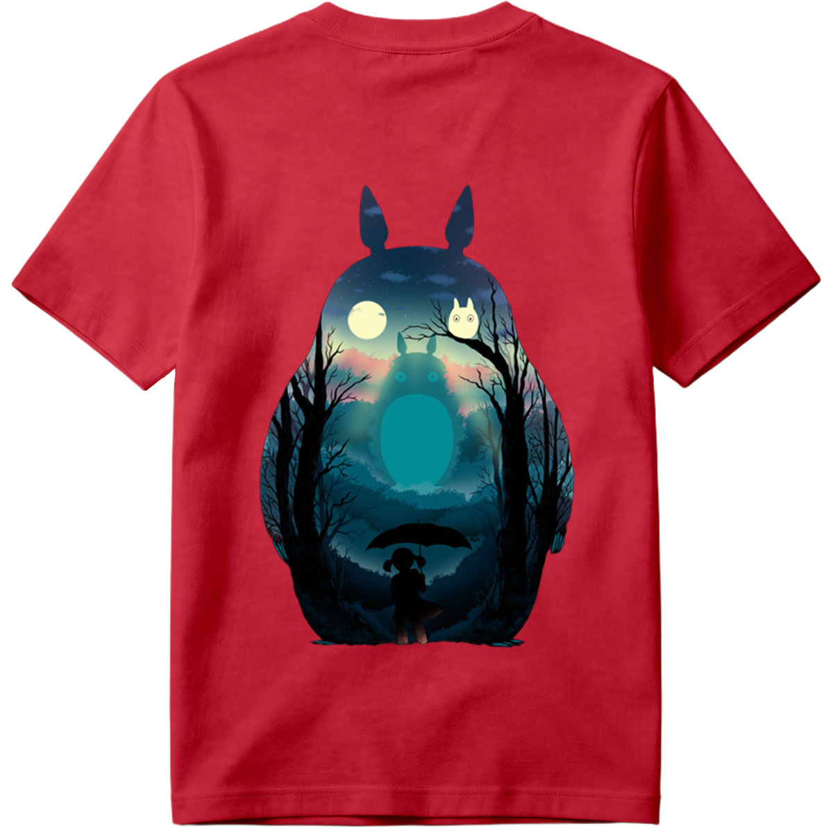 Totoro and the Moonlit Forest - Tee