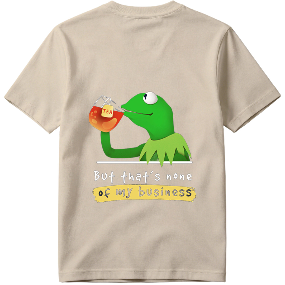 Kermit the Frog Sipping Tea: 