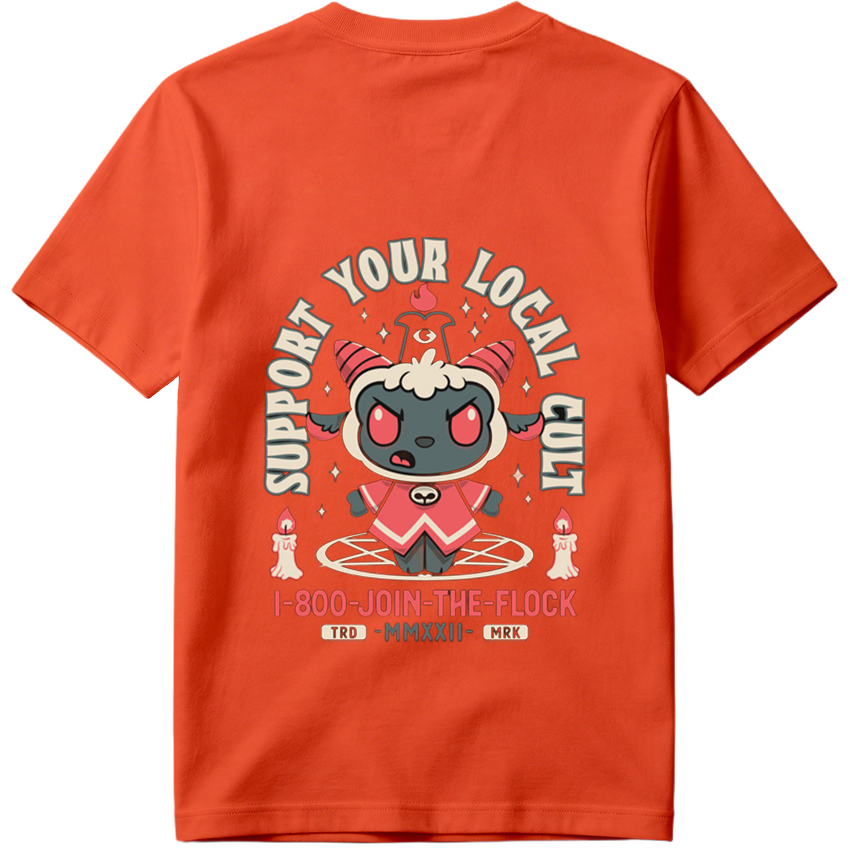 **Support Your Local Cult - I-800-JOIN-THE-FLOCK** - Tee