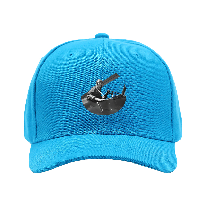1pc New Baseball Cap with Vintage Aviator Print and Text Unisex Adjustable Hat for Outdoor Activities and Casual Wear Suitable for Adults Who Love Aviation and Retro Style
